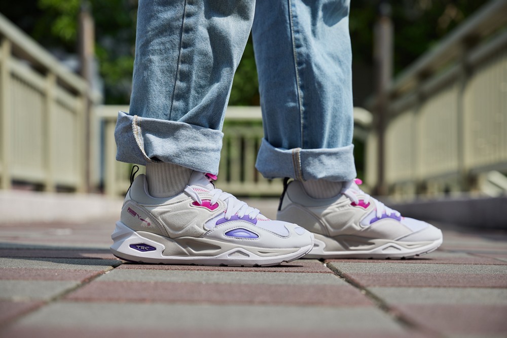 誰說苺果紫是女性專屬？PUMA TRC Blaze 全新配色潮味爆棚，解鎖夏季清爽感穿搭！