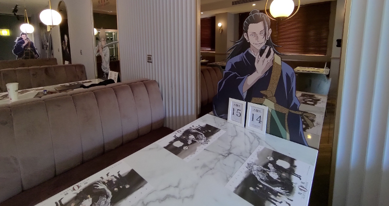 FANFANS CAFÉ 動漫主題餐廳 「咒術迴戰 0｣插旗台中逢甲，品嘗純愛力量還能領域展開！