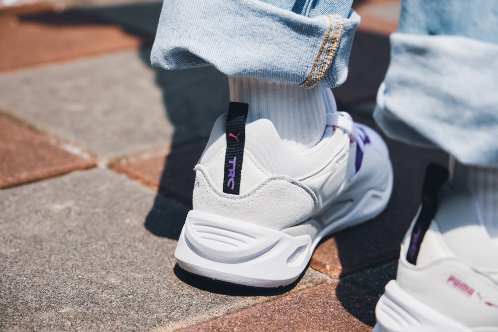 誰說苺果紫是女性專屬？PUMA TRC Blaze 全新配色潮味爆棚，解鎖夏季清爽感穿搭！