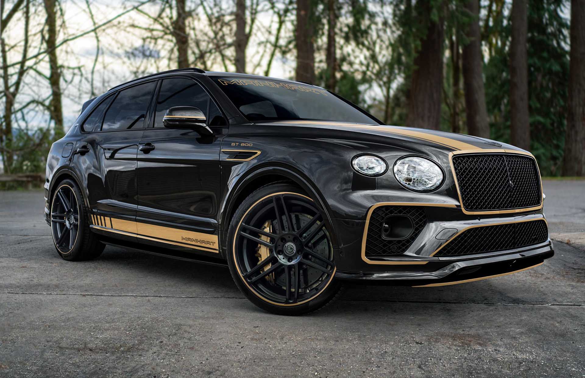 超華麗戰艦，Manhart 改裝 Bentley Bentayga BT800！