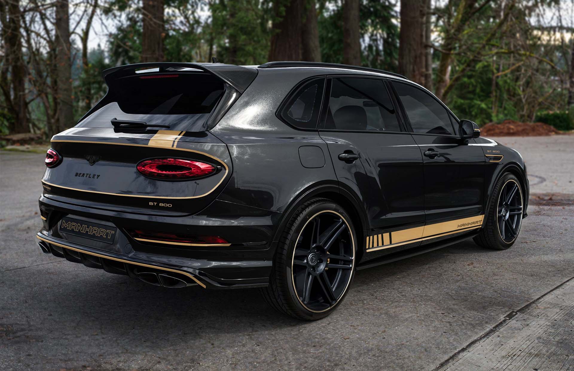 超華麗戰艦，Manhart 改裝 Bentley Bentayga BT800！