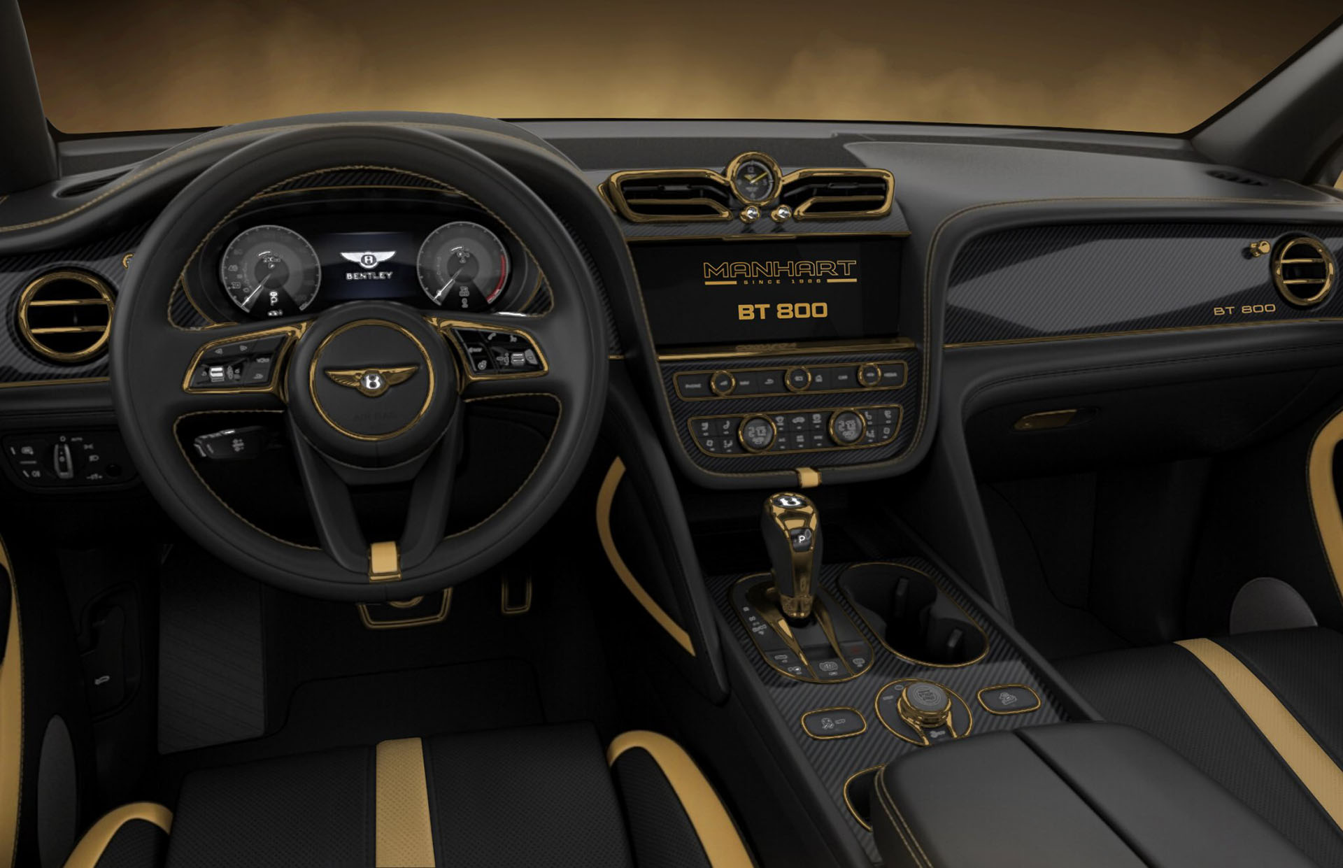 超華麗戰艦，Manhart 改裝 Bentley Bentayga BT800！