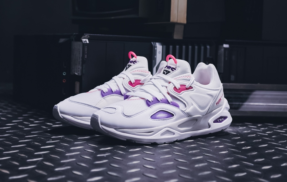 誰說苺果紫是女性專屬？PUMA TRC Blaze 全新配色潮味爆棚，解鎖夏季清爽感穿搭！