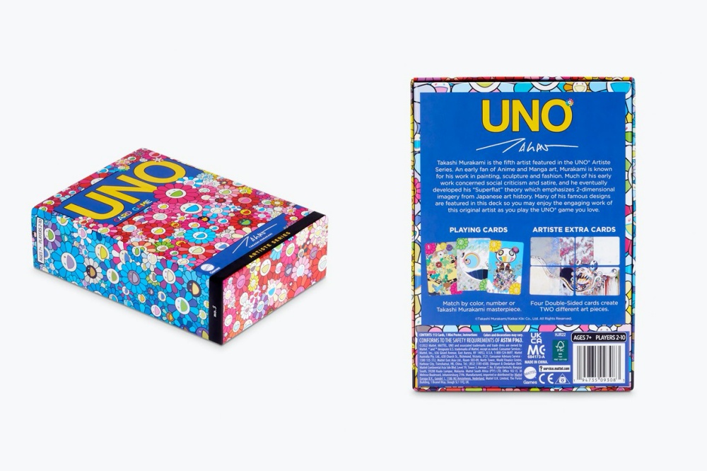 村上隆x UNO 推出全新限定小花卡牌套組！
