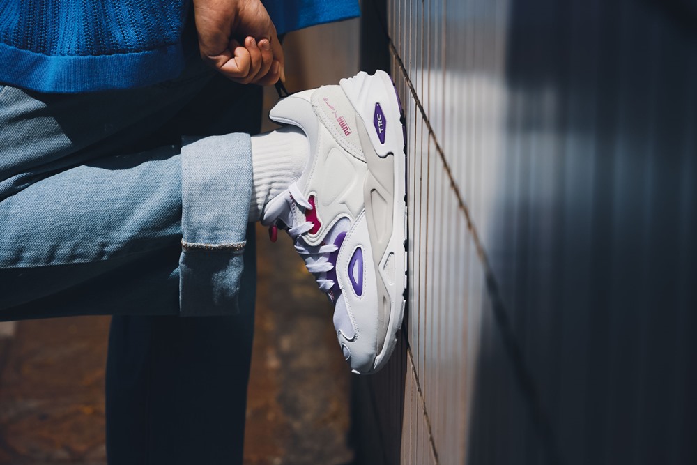 誰說苺果紫是女性專屬？PUMA TRC Blaze 全新配色潮味爆棚，解鎖夏季清爽感穿搭！