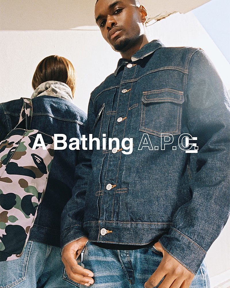 這麼優雅的猿人你可看過？ A BATHING APE®︎ x A.P.C. 聯乘系列即將登台！