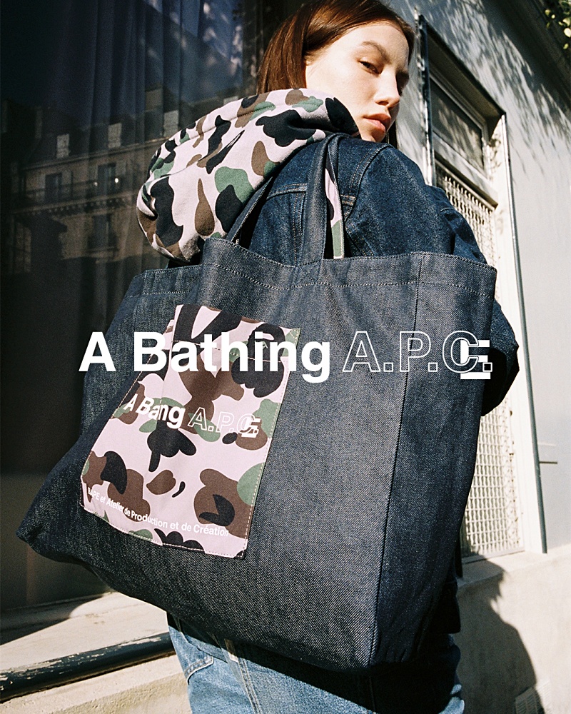 這麼優雅的猿人你可看過？ A BATHING APE®︎ x A.P.C. 聯乘系列即將登台！