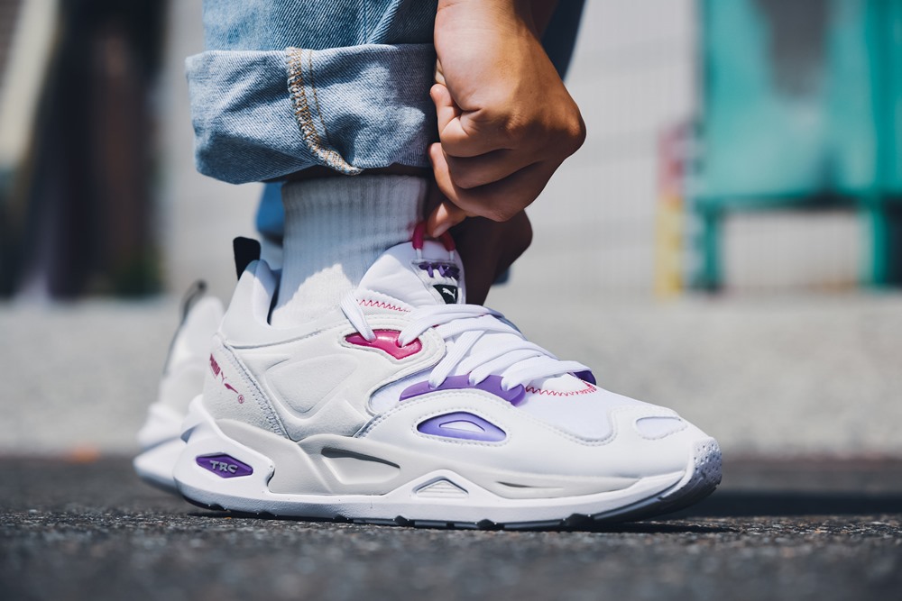 誰說苺果紫是女性專屬？PUMA TRC Blaze 全新配色潮味爆棚，解鎖夏季清爽感穿搭！