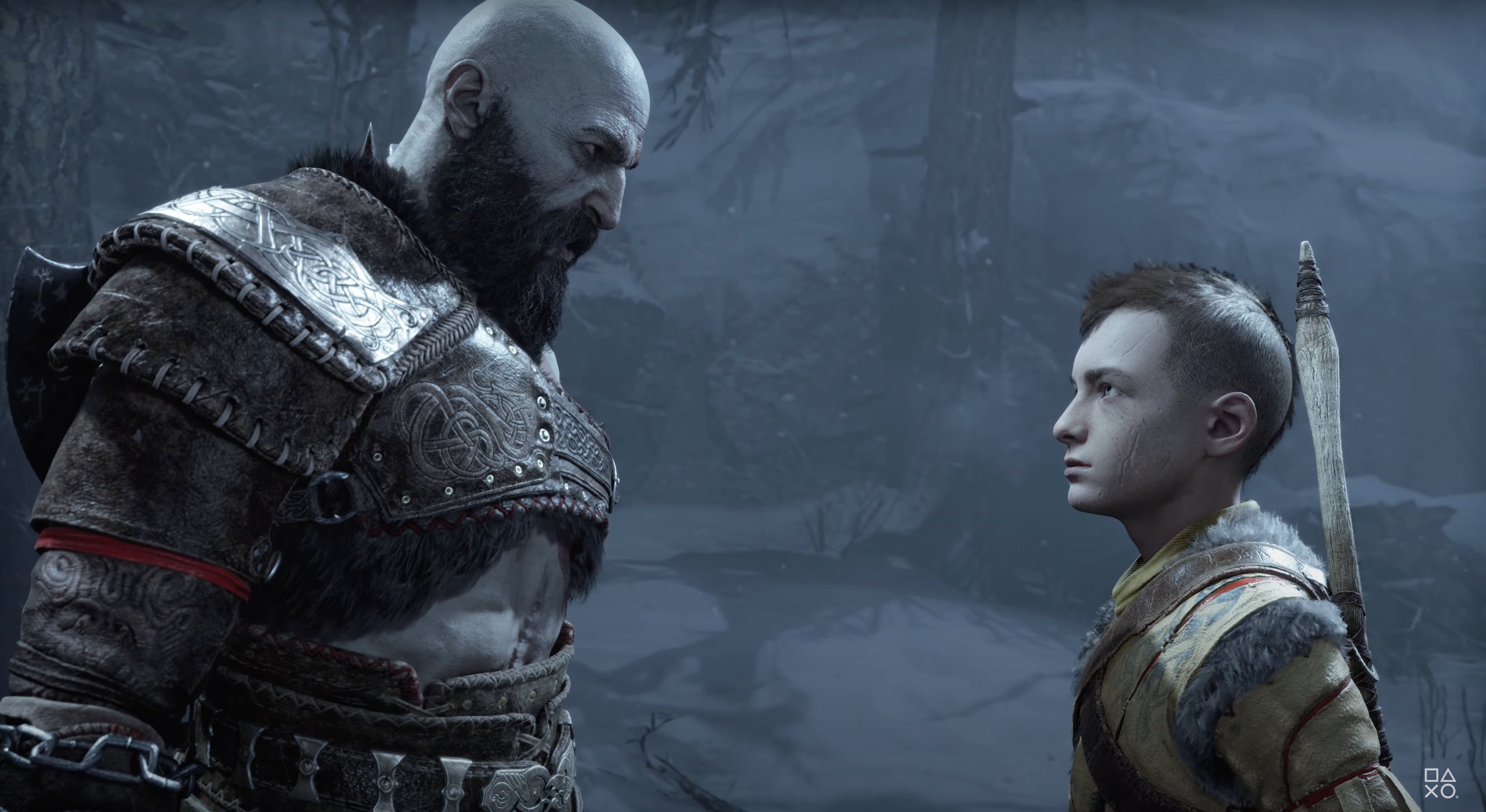 宛如冷冽北風中的孤狼，《戰神：諸神黃昏》特仕版 DualSense 無線控制器曝光！全新介紹片同步釋出