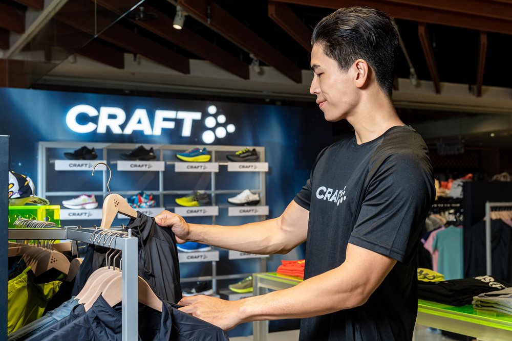 會呼吸的機能服！瑞典頂級機能運動品牌CRAFT 亞洲首間概念店正式進駐新竹 SOGO