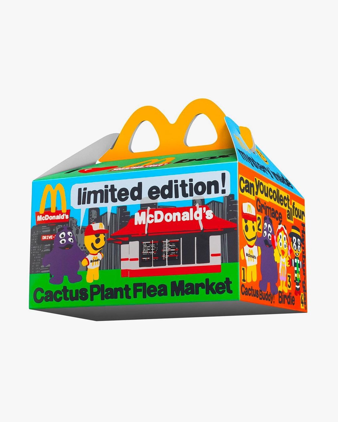 賣餐還是賣公仔？CPFM x McDonald's 全新聯乘計畫，新角色「Cactus Buddy」看了好想買機票！