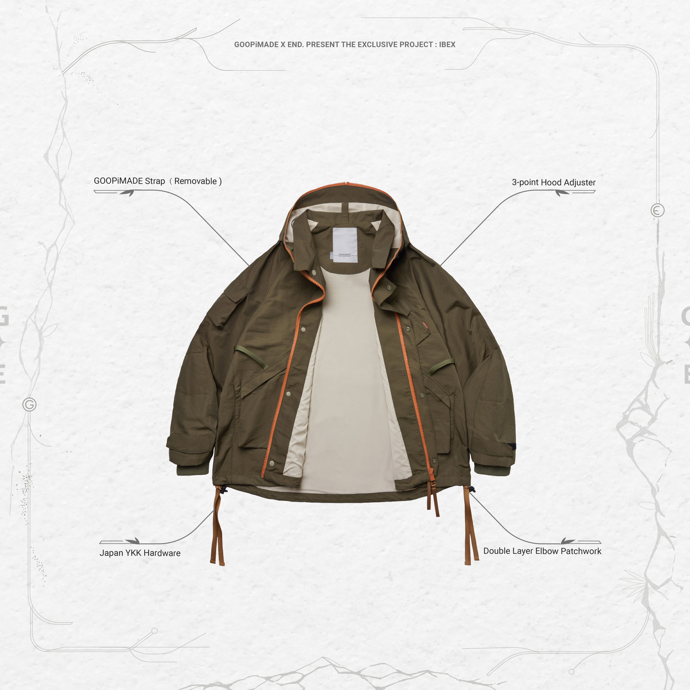 唯一台灣服飾品牌！ GOOPiMADE 攜手英國時尚名所 END. 打造首次夢幻聯名系列！