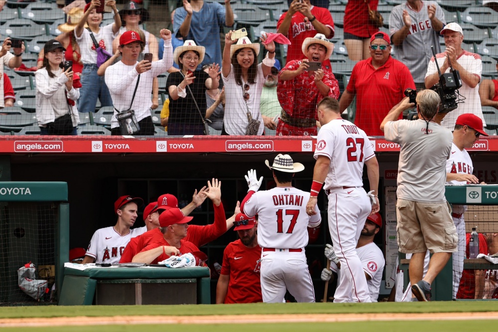 一人扛全隊？大谷翔平本季多項投打數據皆為天使隊冠軍，官網全被他佔據！