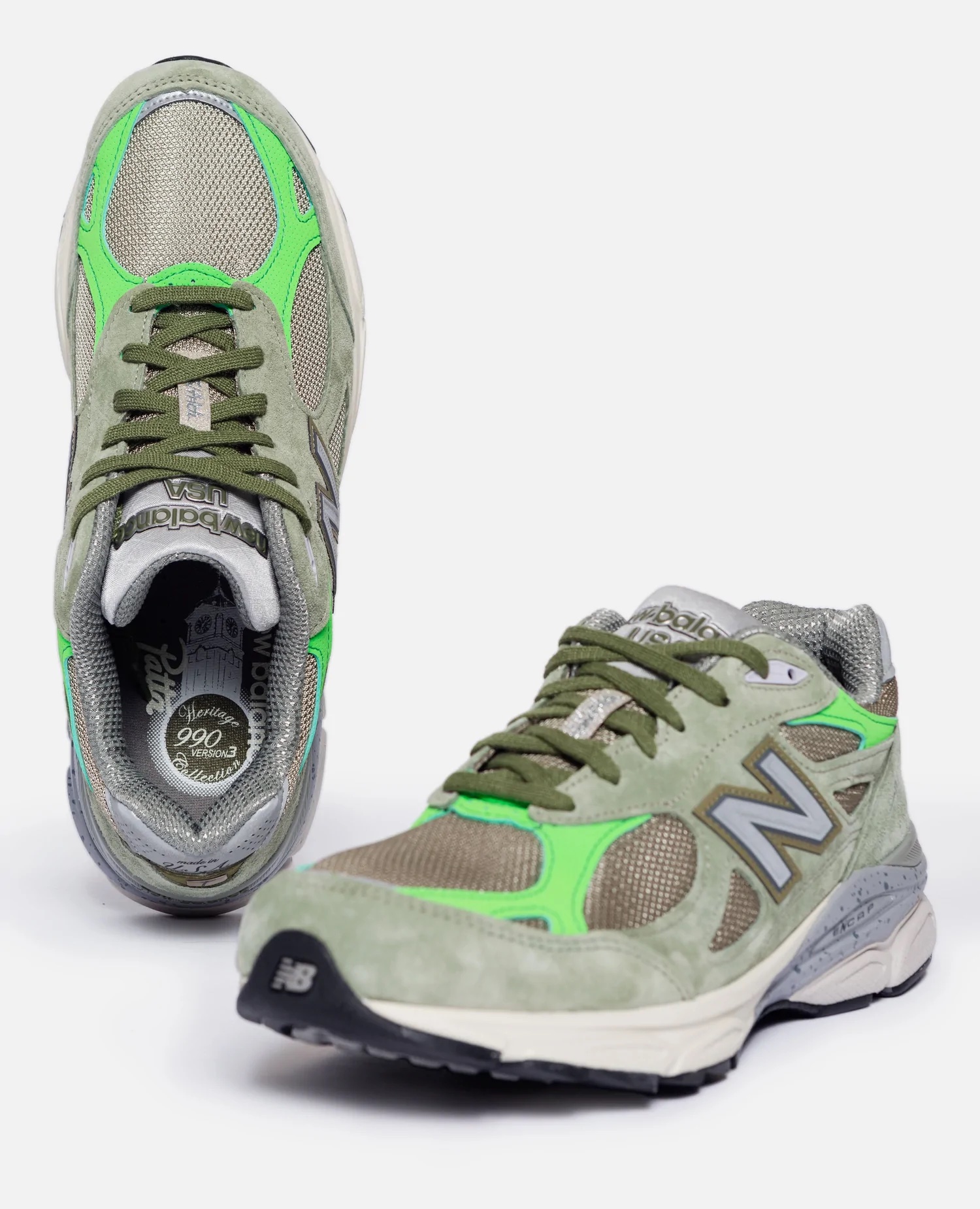 patta x new balance 990v3