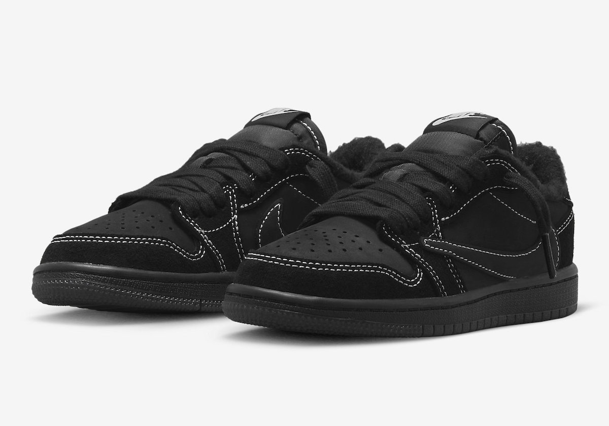 レビューを書けば送料当店負担 Travis x Jordan 1 low 付属品 Black Phantom