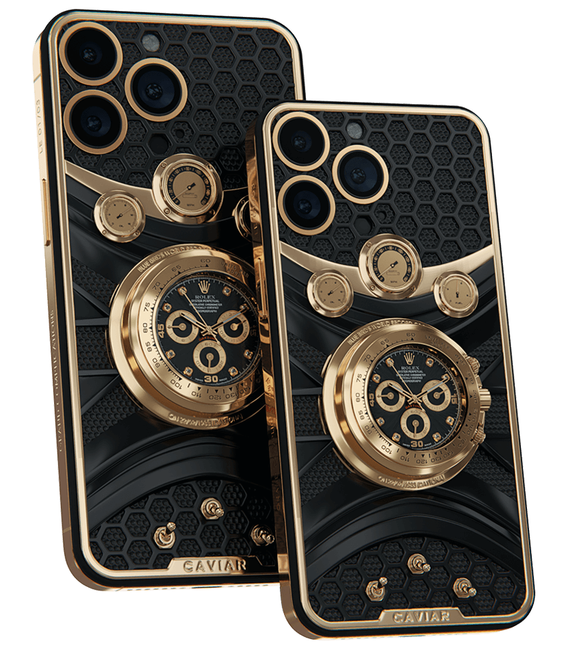 caviar 推出嵌入勞力士錶款的訂製 iPhone14