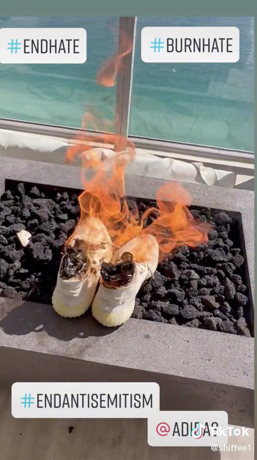 burn Yeezy