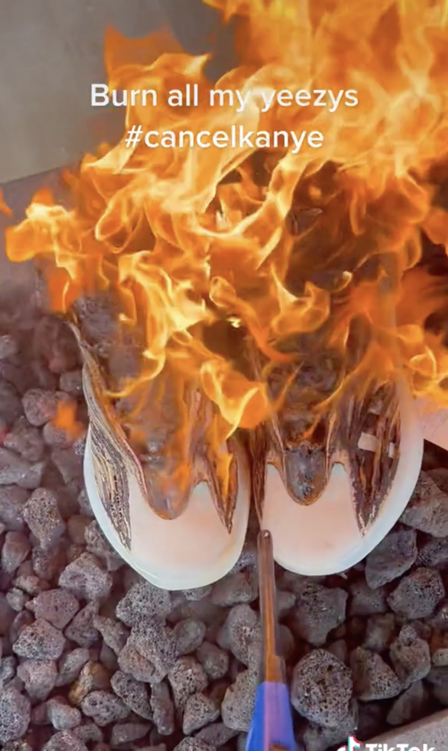 burn Yeezy