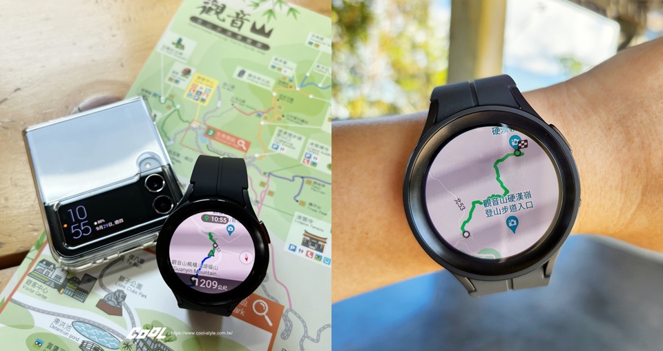 專業登山嚮導隨時在手！三星Galaxy Watch5 Pro全新GPX越野導航