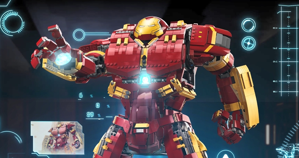 Lego x Marvel「浩克毀滅者 76210」霸氣登場！史上最大的樂高機械人，重現《復仇者聯盟2》巨型裝甲