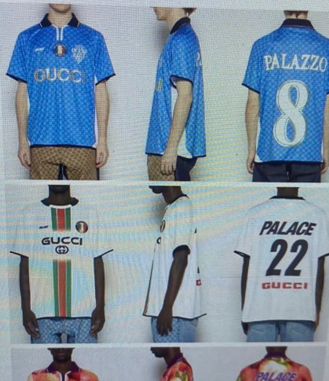 Monogram 的三角 Logo 有夠香！夢幻組合 PALACE x GUCCI 聯乘系列諜照流出！