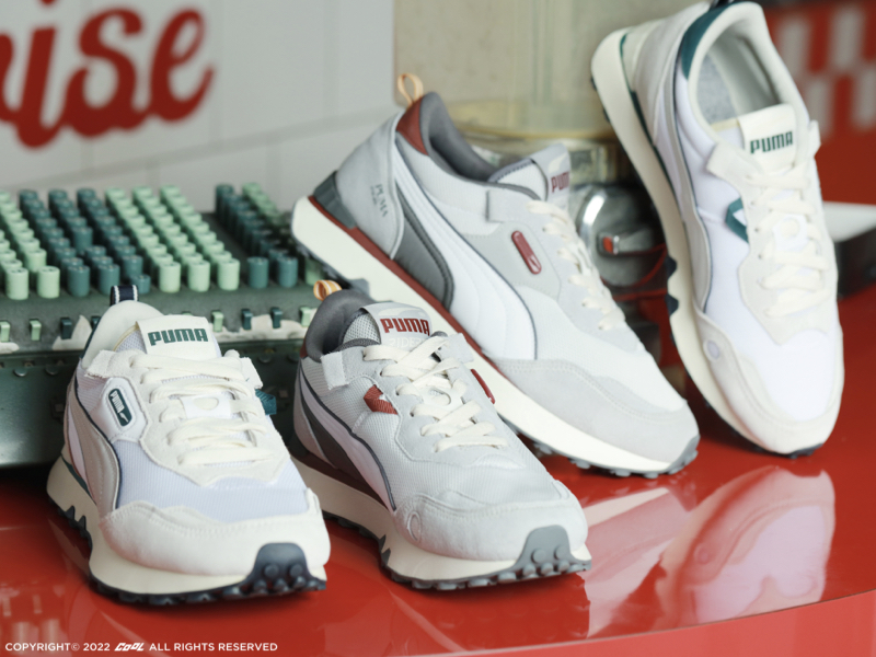 美式復古學院風潮來襲！今年秋冬你還差一雙常春藤綠PUMA Rider FV，準備席捲校園！