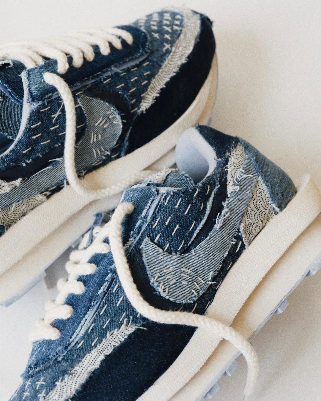 日本傳統工藝展現出眾細節！知名球鞋設計師推出 sacai x Nike LDWaffle「刺子繡」版本