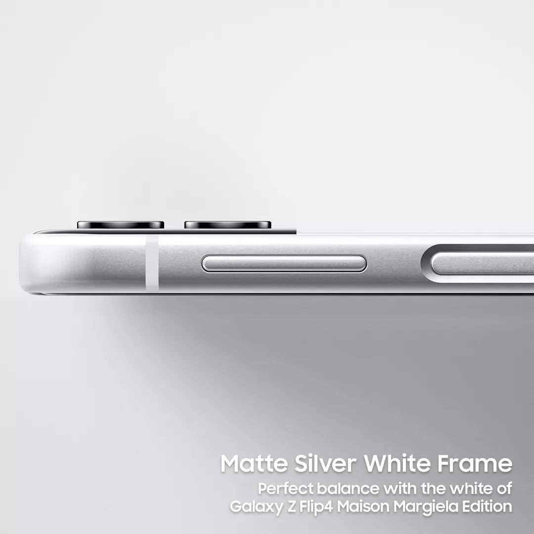 2022 最時髦的摺疊輕旗艦！Maison Margiela x Samsung Galaxy Z Flip4 特別限定版，外觀、設計、販售資訊一次看