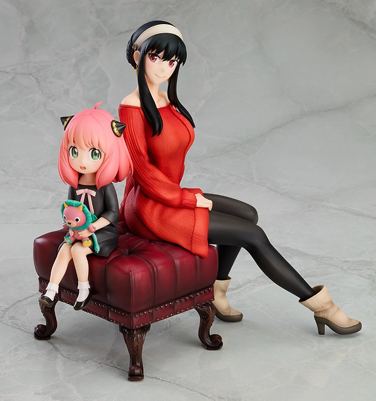 《間諜家家酒 SPY X FAMILY》私服母女！1：7 的安妮亞與約兒模型，實在是太香了......