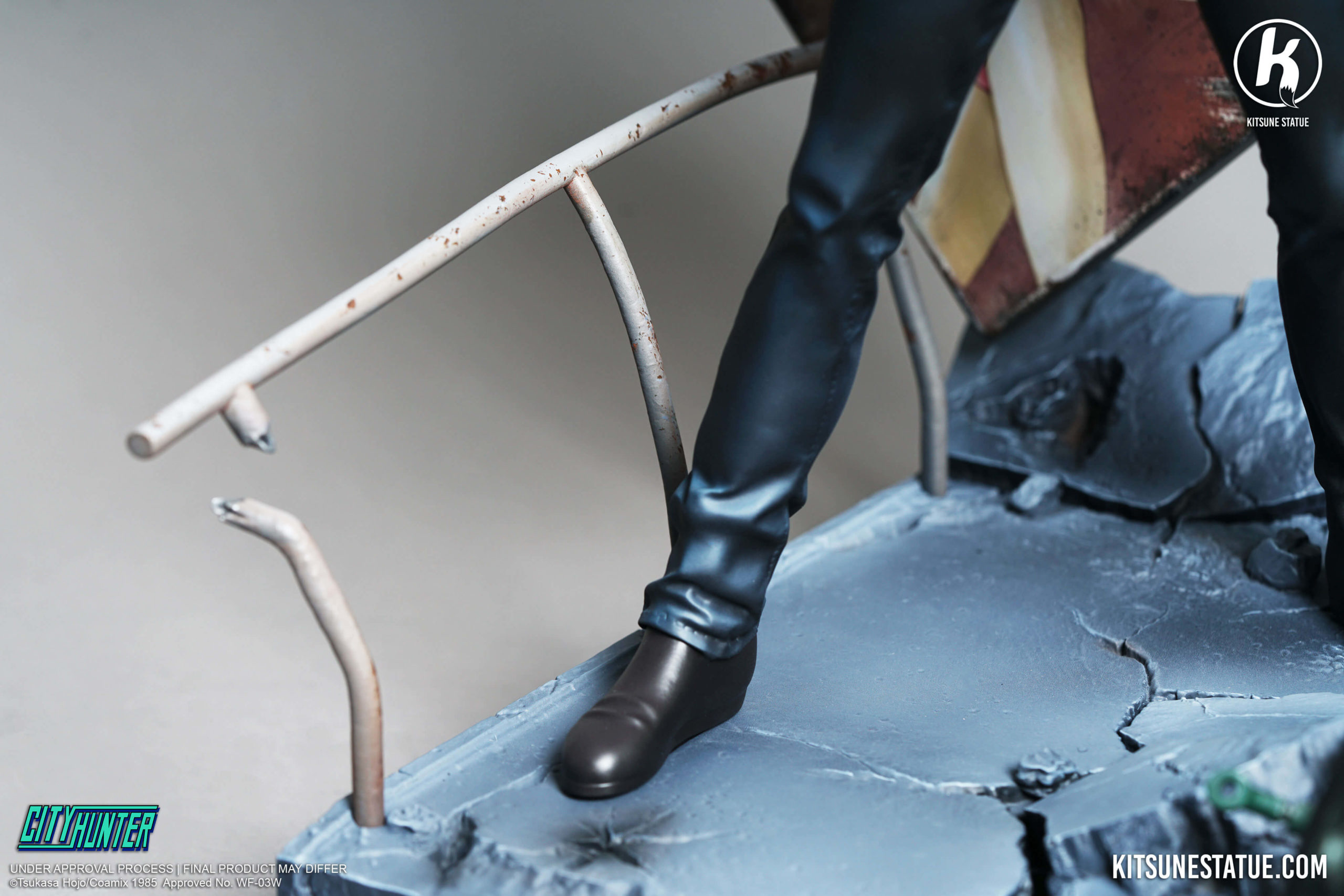 《城市獵人》1：6 的「冴羽獠」，還原漫畫中的經典場景 拔槍瞄準的帥氣身影，全球僅限量 500 體！