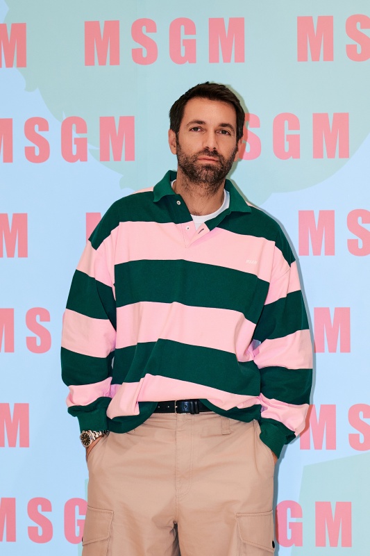 超愛大稻埕！ MSGM 品牌創辦人暨創意總監 Massimo Giorgetti 首次訪台，特別為台灣設計限定圖樣！