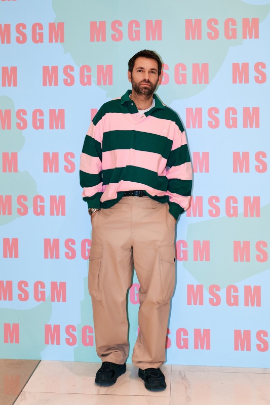 超愛大稻埕！ MSGM 品牌創辦人暨創意總監 Massimo Giorgetti 首次訪台，特別為台灣設計限定圖樣！