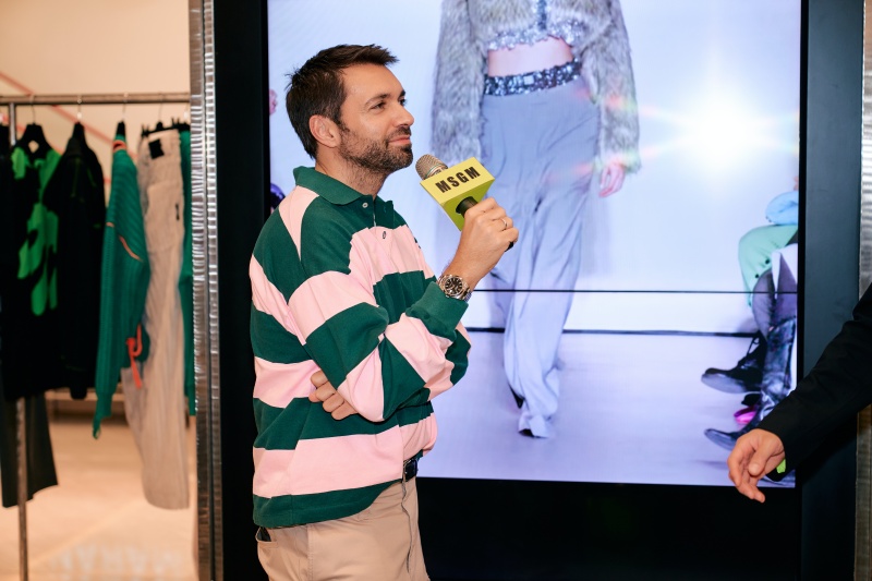 超愛大稻埕！ MSGM 品牌創辦人暨創意總監 Massimo Giorgetti 首次訪台，特別為台灣設計限定圖樣！