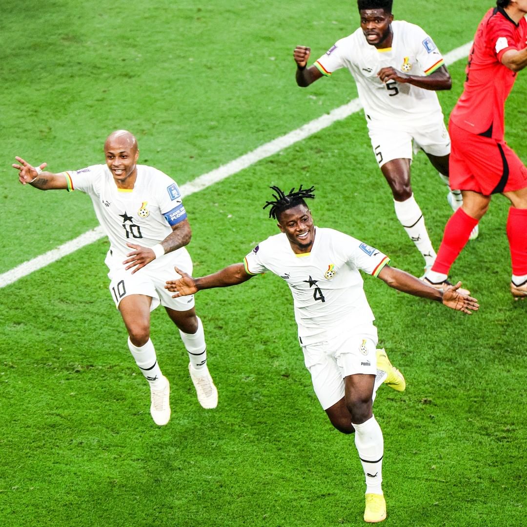 南韓曹圭成連進兩顆一度追平！迦納庫杜斯梅開二度，幫助迦納 3：2 擊敗南韓！