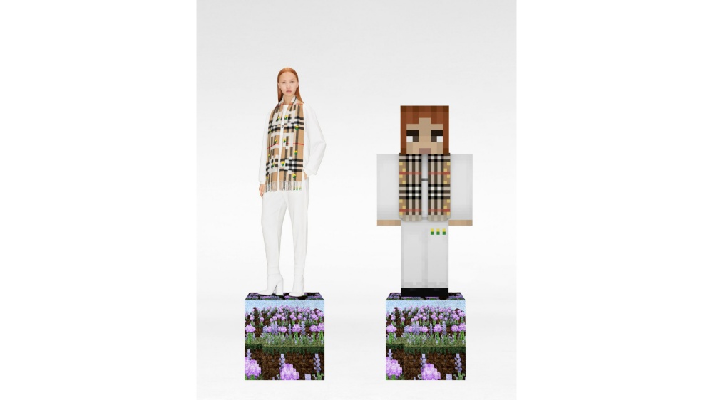秋冬少不了的經典格紋！BURBERRY 台北 101 全新精品旗艦店開幕， Minecraft 聯名系列獨家登場！