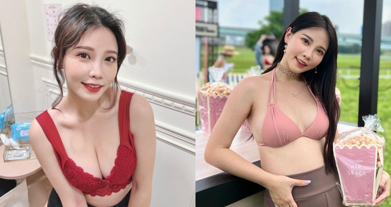 百萬 YouTuber 咪妃分享產後換上比基尼的照片，一樣火辣。（圖： IG ）