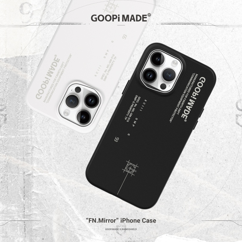絕美淺白版本首次登場！ GOOPiMADE x 犀牛盾 RhinoShield 週年限定手機配件限時預購開催！