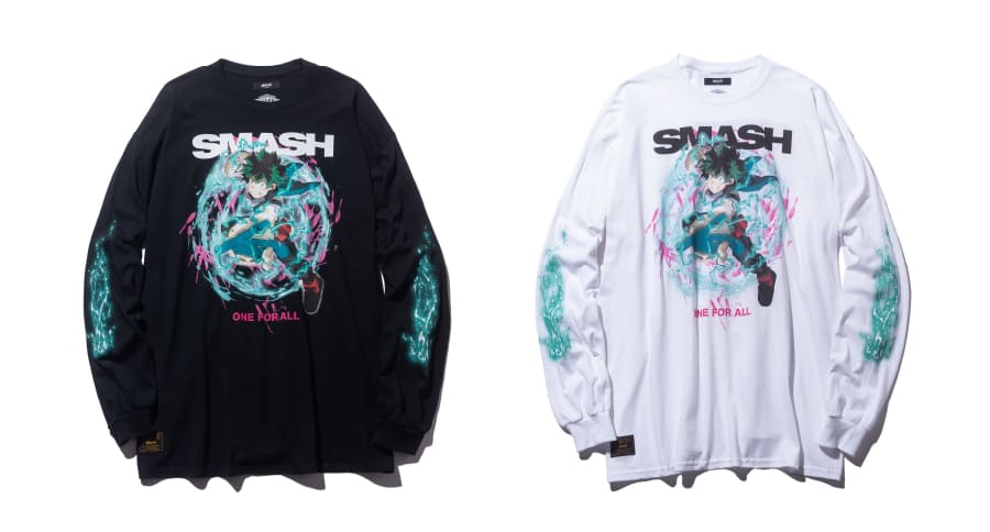 glamb X 《我的英雄學院》聯名出擊！推出街頭風 T 恤、連帽外套，展現多種「個性」