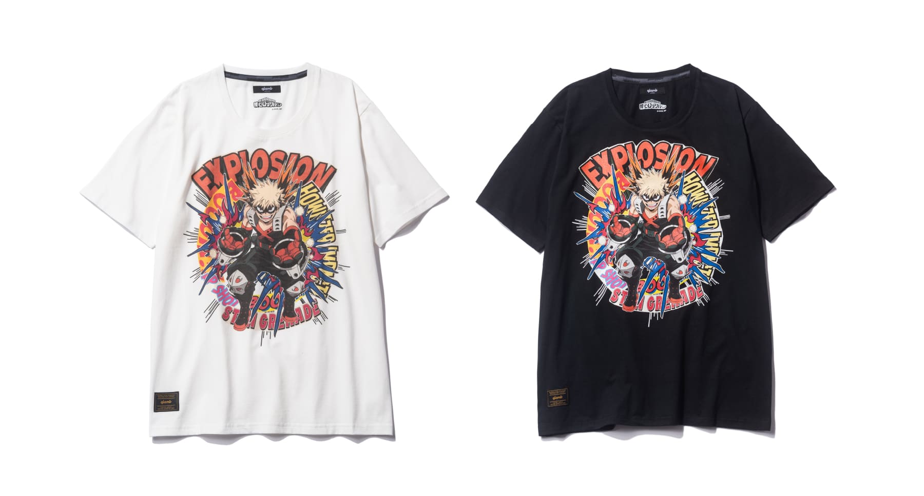 glamb X 《我的英雄學院》聯名出擊！推出街頭風 T 恤、連帽外套，展現多種「個性」