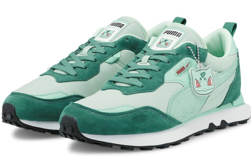 帶上全家一起冒險吧！Pokémon x PUMA 全新聯乘鞋款，全尺寸萌翻登場！