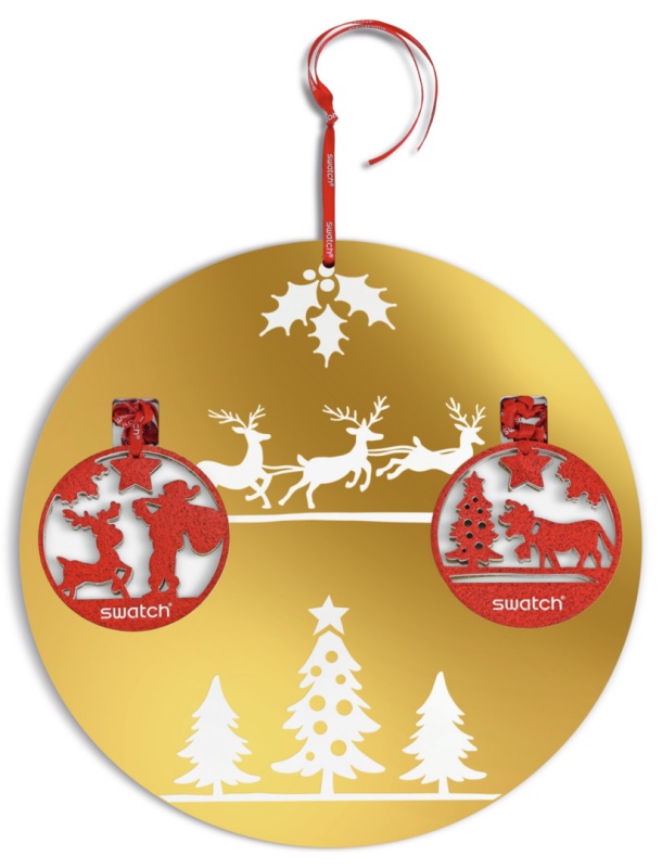 聖誕穿搭靠一錶搞定！Swatch 2022 Holiday 節日系列燦爛閃耀你整個冬季！