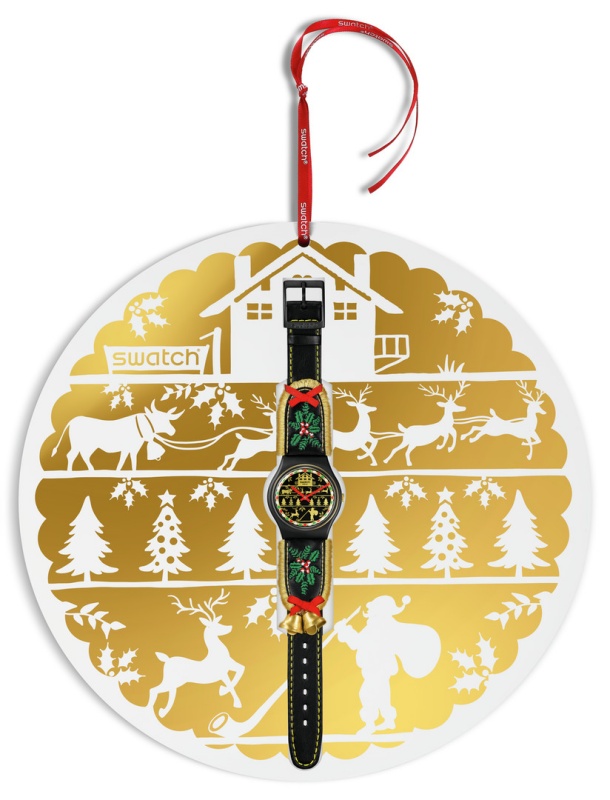 聖誕穿搭靠一錶搞定！Swatch 2022 Holiday 節日系列燦爛閃耀你整個冬季！