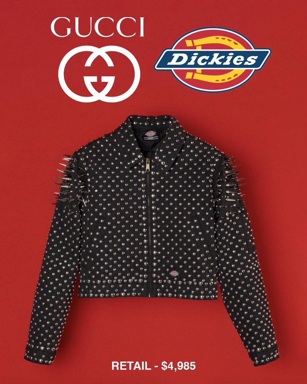 這重磅聯名你敢想？可能是史上最貴工裝的 GUCCI x Dickies 聯乘系列曝光！