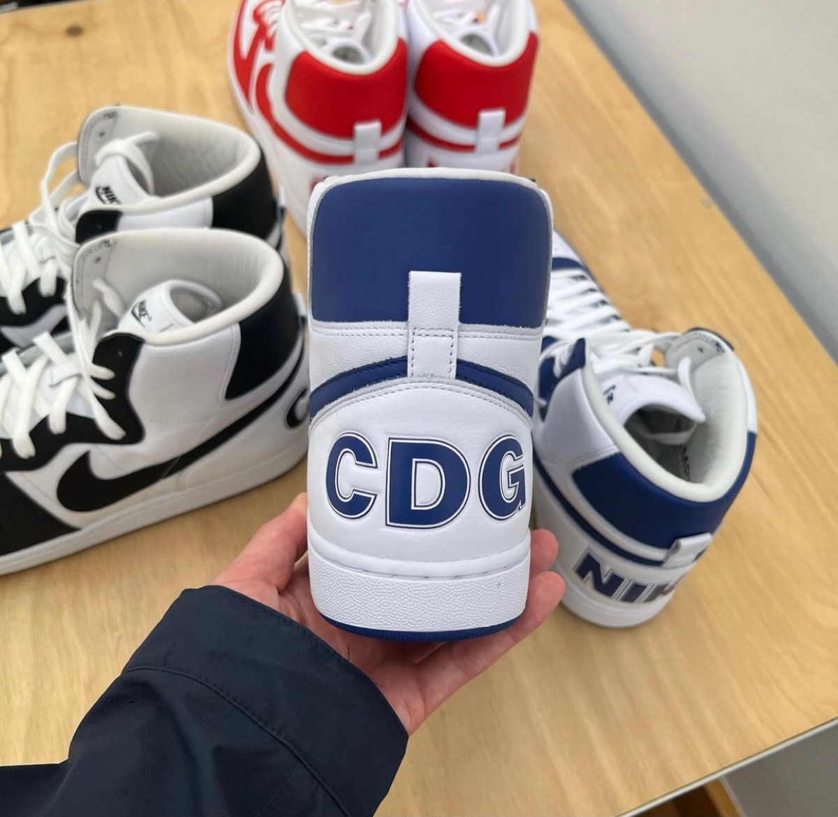 懷舊元素注入聯乘經典！CDG HOMME PLUS x Nike Terminator High 率先曝光！