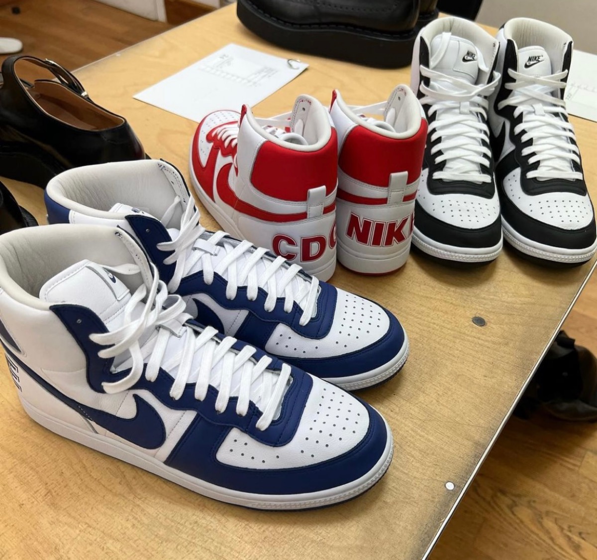 懷舊元素注入聯乘經典！CDG HOMME PLUS x Nike Terminator High 率先曝光！