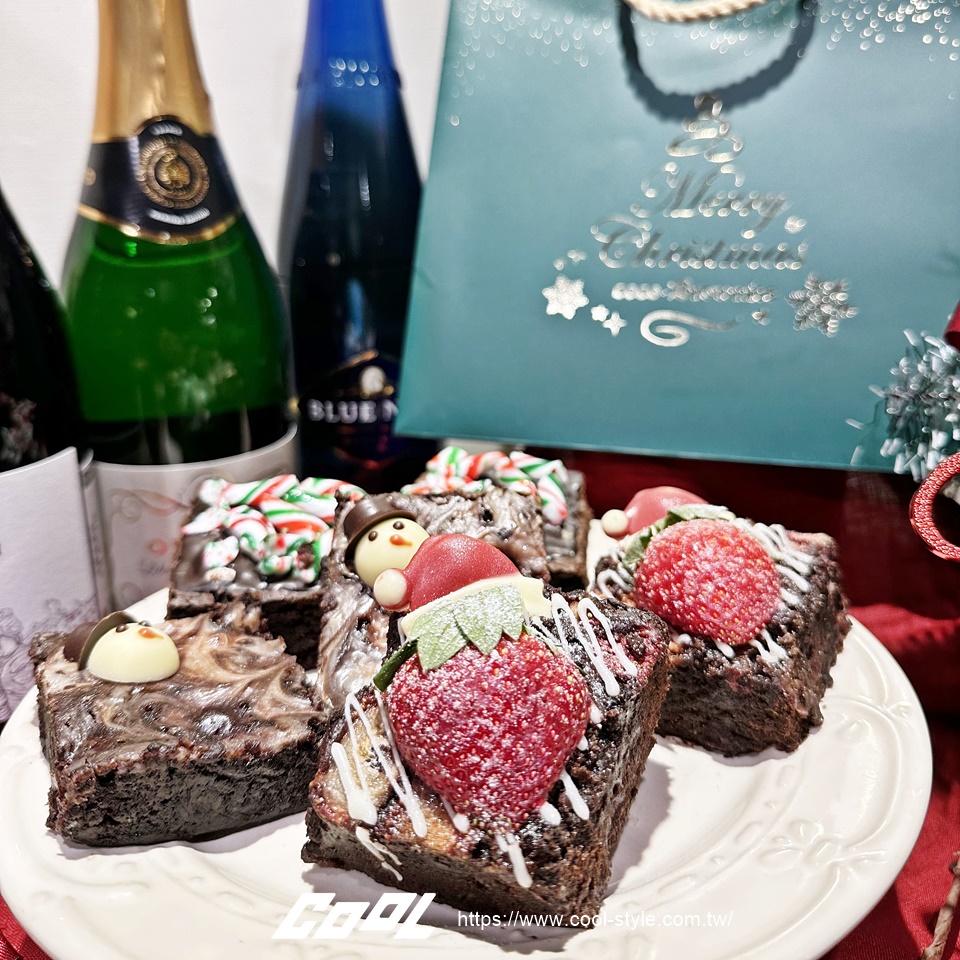 台大公館排隊美食 coco.Brownies 形象店落腳東區商圈！美式布朗尼佐紅白酒微醺聖誕好 Chill