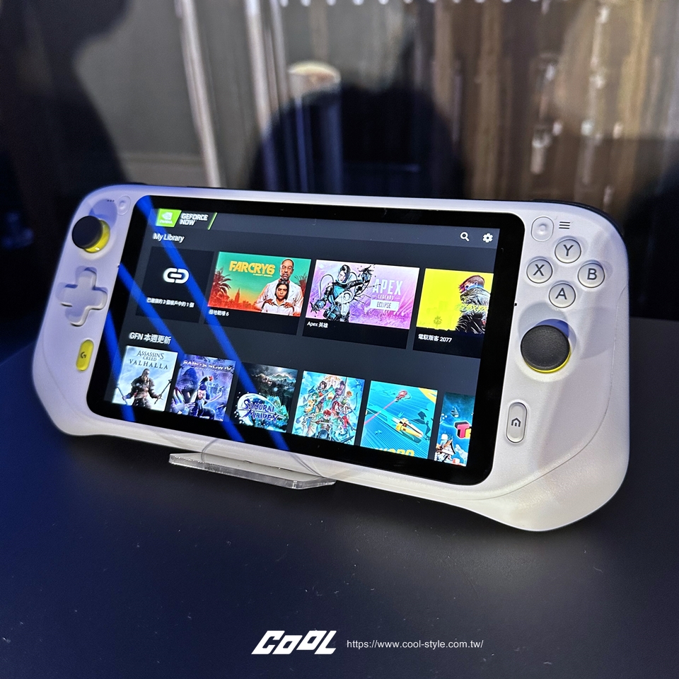 羅技參戰雲遊戲市場！Logitech G CLOUD雲端遊戲掌機正式登台、全球第二！台哥大獨賣０元帶走