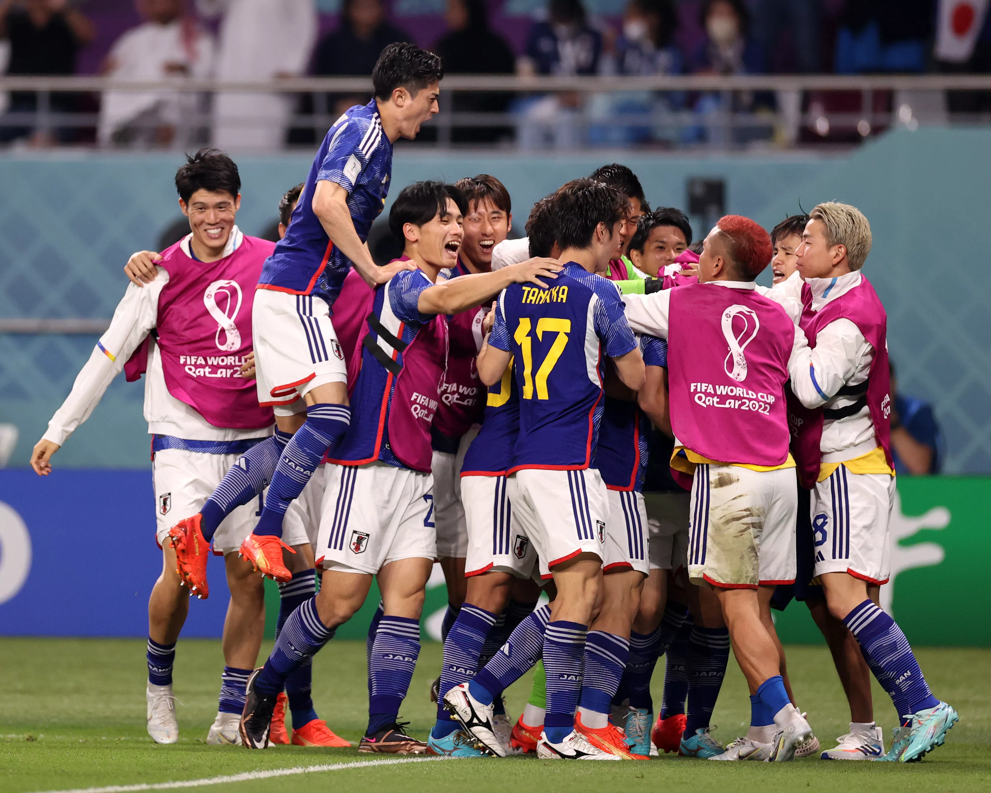 日本隊在本次世界杯的表現令人驚喜