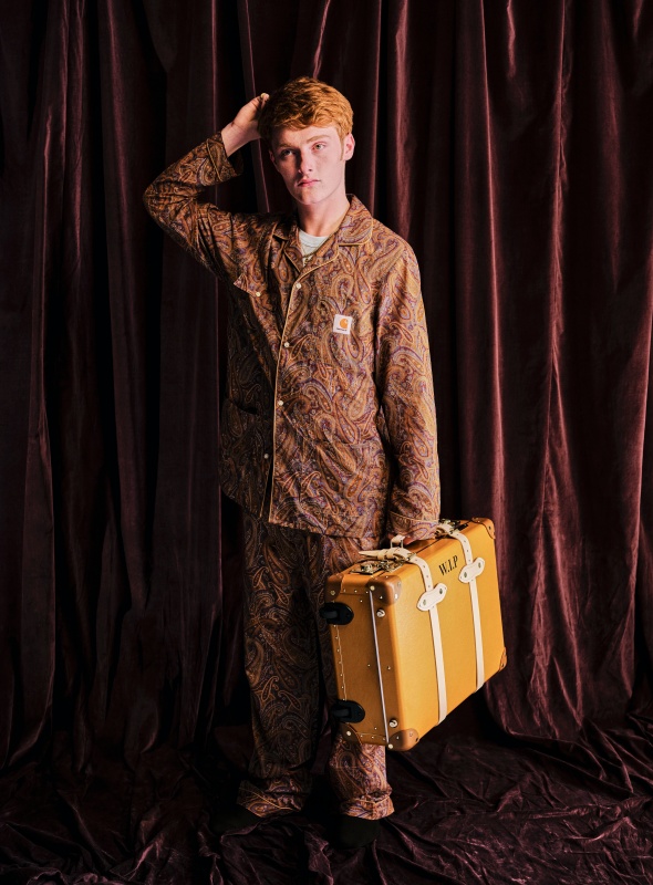 滿版變形蟲的工裝睡衣！Liberty Fabric x Carhartt WIP 聯乘季節系列即將登台！