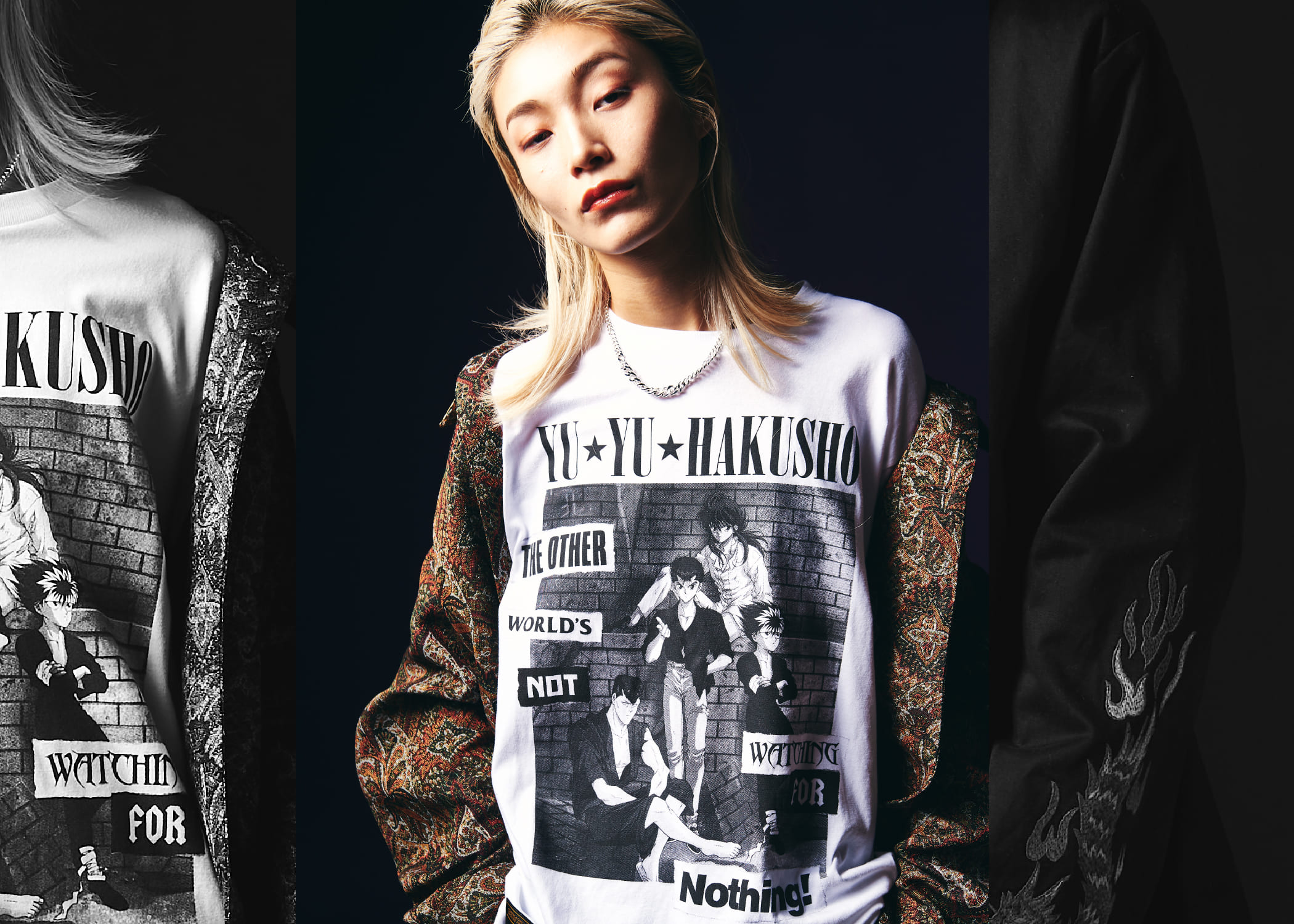 《幽遊白書》X glamb 聯名出擊！將角色魅力融入其中，呈現復古又帥氣的時尚設計